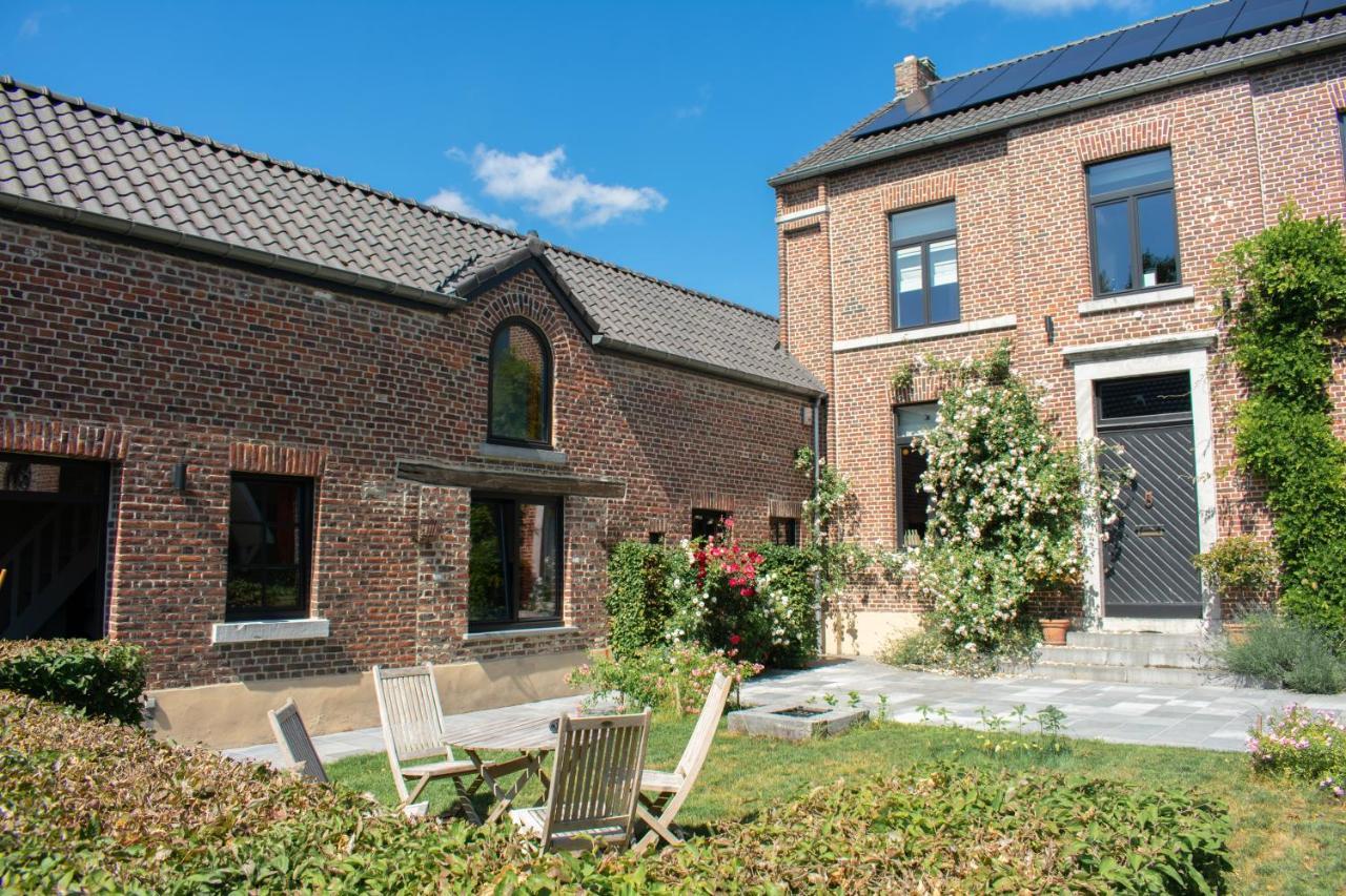 Vakantiehuis Haspengouw - Pastorij Mettekoven Bagian luar foto